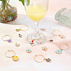 SUNNYCLUE DIY Wine Glass Decoration Making Kits DIY-SC0016-41-5