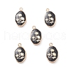 Natural Obsidian Pendants X-G-K333-01I-02-1