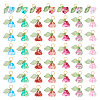  56Pcs 7 Colors Glass & Acrylic Charms FIND-TA0002-90-3