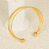 304 Stainless Steel Cuff Bangles ID4406-2-2