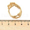 304 Stainless Steel Open Cuff Rings for Women RJEW-U060-01I-G-3