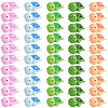 50Pcs 5 Colors Resin Ornaments Five Color Turtle Ornaments DIY Landscaping JX880A-1