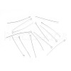 Tarnish Resistant 304 Stainless Steel Eye Pins STAS-I097-089-04P-1