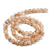 Natural Citrine Beads Strands G-NH0010-04-3