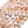 Natural Cherry Blossom Agate Beads Strands G-C116-A148-01-2