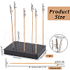 AHADEMAKER 20Pcs Bamboo Alligator Clip Sticks TOOL-GA0001-67-2