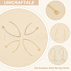 Unicraftale 304 Stainless Steel Earring Hooks STAS-UN0015-52-5