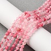 Natural Rhodonite Beads Strands G-Z083-A01-4mm-2