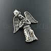 Retro Stainless Steel Angel Pendant Necklaces NR6833-4