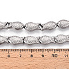 Electroplate Glass Beads Strands EGLA-T025-03H-4