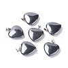 Synthetic Non-magnetic Hematite Pendants X-G-G956-B50-FF-1