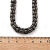 304 Stainless Steel Box Chain Necklaces for Women Men NJEW-A033-03C-AS-3