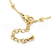 Ion Plating(IP) 304 Stainless Steel Ring Bracelets BJEW-H606-01G-3