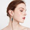 Olycraft DIY Teardrop Dangle Earring Making Kits DIY-OC0006-32-7