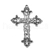 Tibetan Style Alloy Big Gothic Pendants TIBEP-A20541-AS-LF-1