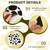 AHADERMAKER 8 Sheets 2 Styles Felt Self-adhesive Pads FIND-GA0003-27-3
