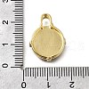 Brass Micro Pave Cubic Zirconia Pendants KK-S523-16G-B-3