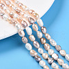 Natural Cultured Freshwater Pearl Beads Strands PEAR-N014-06G-1
