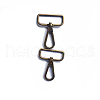 Zinc Alloy Swivel Lobster Claw Clasps WG50884-04-1