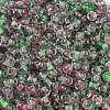 Transparent Inside Colours Glass Seed Beads SEED-A032-04U-3