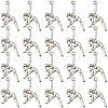 SUNNYCLUE 80PCS Tibetan Style Alloy Pendants PALLOY-SC0004-27-1