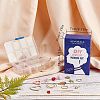 SUNNYCLUE DIY Heart Themed Earring Making Kits DIY-SC0001-42-7