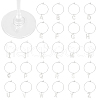 201 Stainless Steel Wine Glass Charms AJEW-AB00146-1