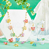 50Pcs Acrylic Pendants PALLOY-TAC0144-6