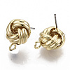 Iron Stud Earring Findings IFIN-T014-10G-NR-2