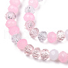 Glass Beads Strands X1-EGLA-A034-M2mm-02-3