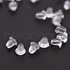 200Pcs Plastic Ear Nuts FIND-YW0001-12-6