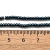 Electroplated Synthetic Non-magnetic Hematite Beads Strands X-G-L613-G01-01C-4