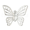 304 Stainless Steel Hollow Butterfly Pendants STAS-L293-16B-P-1