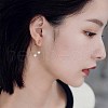 Mother's Day Jewellery Pearl Clip-on Earrings Tassel Earrings Vintage Ear Cuff Luxury Retro Jewelry YG6221-4-1
