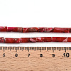 Synthetic Imperial Jasper Beads Strands X-G-S322-002C-1-5