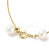 Mother's Day Jewellery Pearl Bead Bracelets BJEW-E098-01G-3
