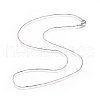 Non-Tarnish 304 Stainless Steel Snake Chain Necklaces NJEW-L160-003B-2