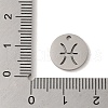 Non-Tarnish 201 Stainless Steel Charms STAS-E217-10P-06-3