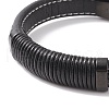 Leather Cord Bracelets BJEW-E345-09B-3