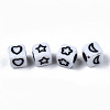 Opaque Acrylic Beads SACR-S273-40-5
