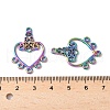 304 Stainless Steel Chandelier Component Links STAS-Q350-16M-3