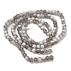 Crackle Glass Beads Strands X1-GLAA-U001-6mm-06-3