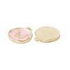 Alloy Enamel Pendants ENAM-G206-01KCG-02-3