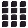 Erasable PVC Food Label Display Chalkboard Clip AJEW-TAC0034-06-2