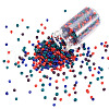 Opaque Glass Round Seed Beads GLAA-TAC0025-07A-08-9