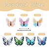  14Pcs 7 Colors Transparent Resin Pendants RESI-TA0001-94-3
