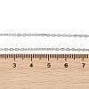 Tarnish Resistant 304 Stainless Steel Cable Chain Necklaces NJEW-M124-01P-2