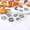 9Pcs 9 Style 304 Stainless Steel Hand & Infinite & Heart & Moon Cuff Rings RJEW-SZ0001-19-2