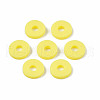 Handmade Polymer Clay Beads CLAY-R067-6.0mm-B22-2