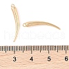 Brass Pendants KK-Q816-23G-3